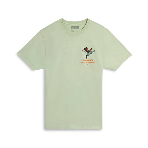 NWT Florence Marine X Mens T Shirt Birds of Paradise Short Sleeve Crewneck Tee M - Picture 2 of 2